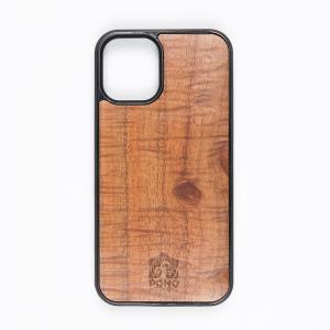 Pono Woodworks コアウッド iPhone 12 mini ケース 【ポノ ウッドワークス】 Koa Wood iPhone 12 mini Case｜gravahawaii