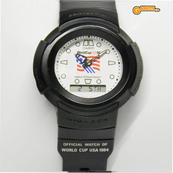 AW-594-7E1 ワールドカップ94 アメリカ大会 ホワイトダイヤル スクリューバックモデル A...