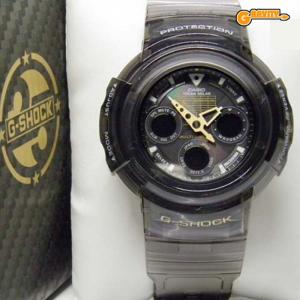 【稼働】 美品 CASIO G-SHOCK 25th AWG-525D 腕時計 G-SHOCK AWG-525D-8JAF オーシャングレー 25周年記念モデル 電波