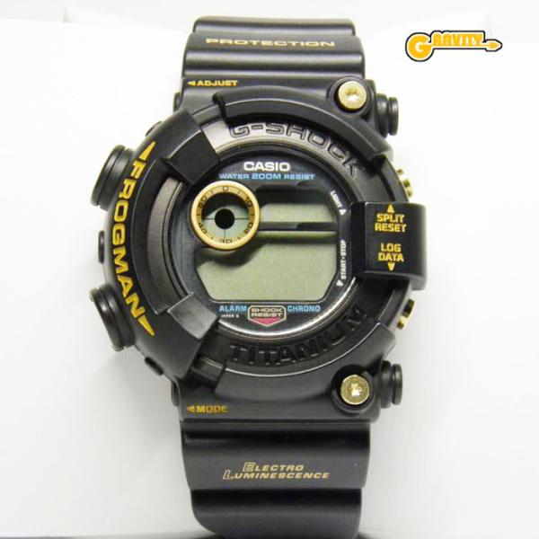 DW-8200B-9A ゴールドチタンフロッグマン(FROGMAN) 黒金蛙 CASIO(カシオ)G...