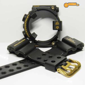 DW-8200B-9A 黒金蛙 FROGMAN(フロッグマン)ベゼルバンド(ベルト)セット【未使用品】｜gravity-store