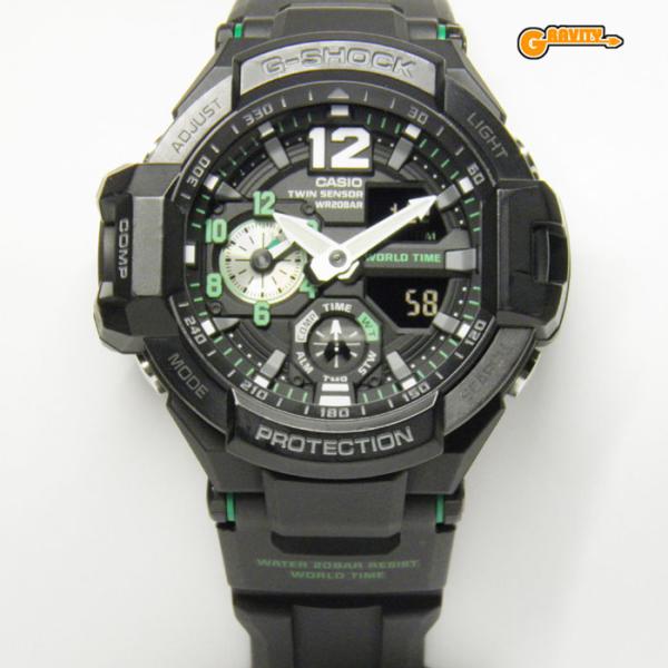 GA-1100-1A3JF グラビティマスター グリーン(GRAVITY MASTER) CASIO...