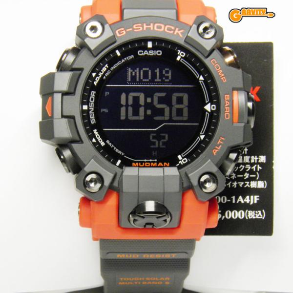 GW-9500-1A4JF MUDMAN(マッドマン)トリプルセンサー 国内正規品 CASIO(カシ...