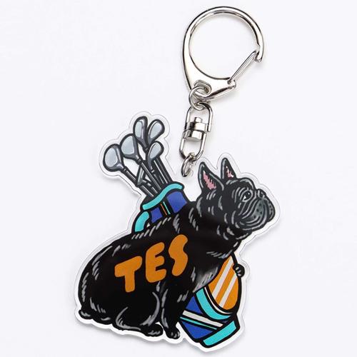 TES/テス　TES BUHI KEY HOLDER　GOLF BRINDLE　キーホルダー　エンド...