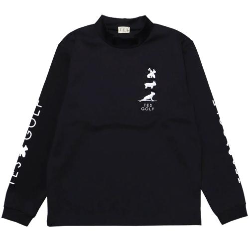 TES/テス　TES GOLF HIGH NECK　BLACK　ゴルフウェア　THE ENDLESS...