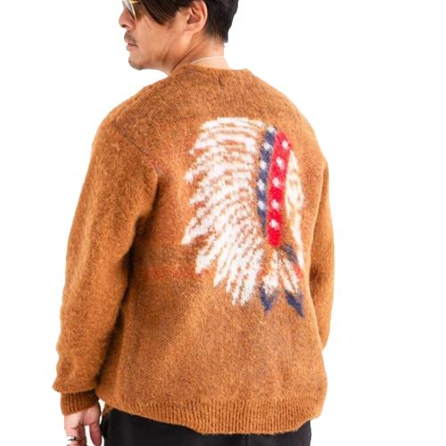 TONY TAIZSUN/トニータイズサン　NATIVE MOHAIR KNIT CARDIGAN　...