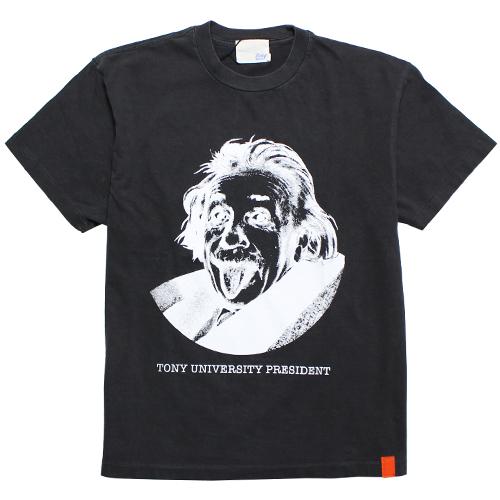 TONY TAIZSUN　トニータイズサン　COMMON SENSE TEE　FADED BLACK...