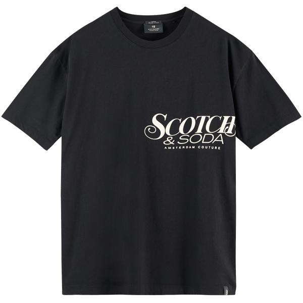 SCOTCH&amp;SODA/スコッチ＆ソーダ ARTWORK PRINT CREWNECK ORGANI...