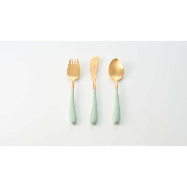 Cutipol（クチポール）Alice Set　gold[アリスセットゴールド ]　子供用カトラリー...