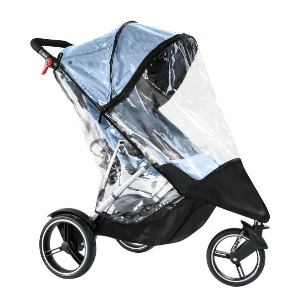 phil&amp;teds Dash専用　ストームカバー　フィルアンドテッズ　ダッシュ 　レインカバー　２人...