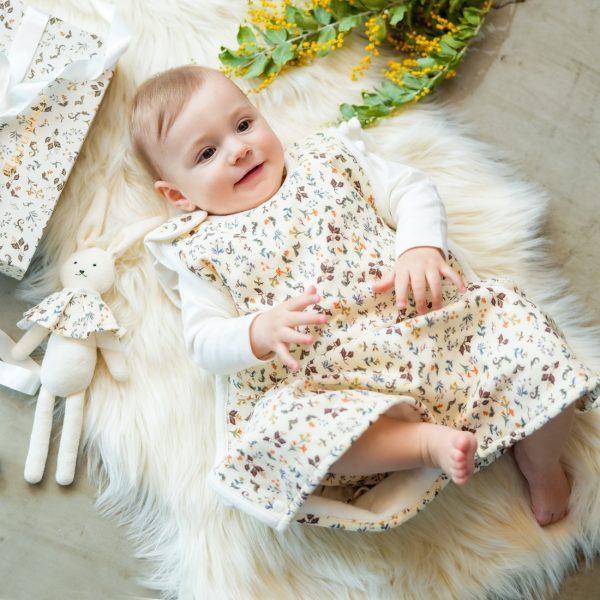 Haruulala（ハルウララ）プレミアムスリーパー　ワルツ　オーガニックコットン使用 出産祝い　男...