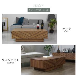 センターテーブル 引き出し 100 木製 ロー...の詳細画像3