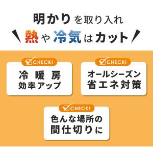 間仕切りのれん 90cm×250cm 間仕切り...の詳細画像2