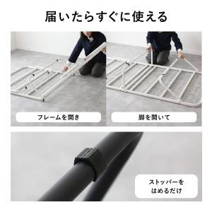 折りたたみベッド ベッド シングル シングルベ...の詳細画像5