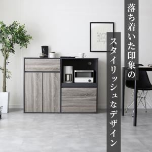 レンジ台 食器棚 キッチンボード レンジ台 幅...の詳細画像5