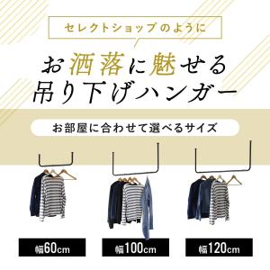 ハンガーラック ポールハンガー 吊り下げ ハン...の詳細画像1