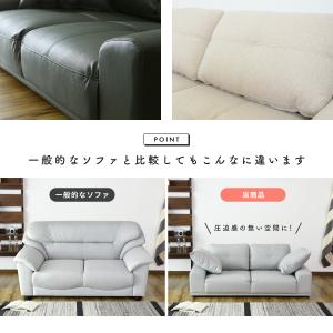 ソファー ソファ 2人掛け おしゃれ 幅125...の詳細画像5