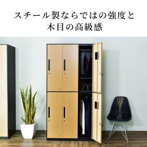 鍵付きロッカー 貴重品ロッカー スチールロッカ...の詳細画像1