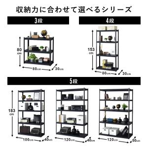 スチールラック メタルラック 収納ラック 収納...の詳細画像4