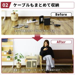 ケーブルボックス ルーター収納 収納 コードケ...の詳細画像4