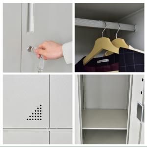 オフィス 棚 ロッカー 鍵付き スチール キャ...の詳細画像1