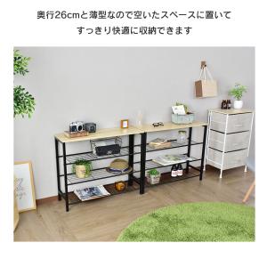 オープンラック おしゃれ 収納棚 シューズ シ...の詳細画像3
