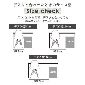 デスクワゴン 3段 木製 オフィスワゴン 収納...の詳細画像2
