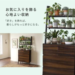 チェスト 壁面収納 壁寄せ オープンラック ス...の詳細画像2