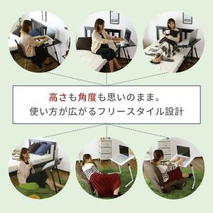 サイドテーブル 昇降テーブル おしゃれ 幅50...の詳細画像2