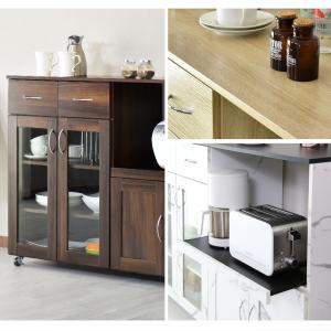 レンジ台 レンジラック キッチン 収納 幅12...の詳細画像2