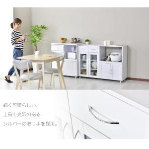 レンジ台 レンジラック キッチン 収納 幅12...の詳細画像5