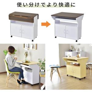 キッチンワゴン おしゃれ 収納 キャスター付き...の詳細画像4