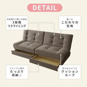 ソファーベット ソファ ソファーベッド ソファ...の詳細画像3