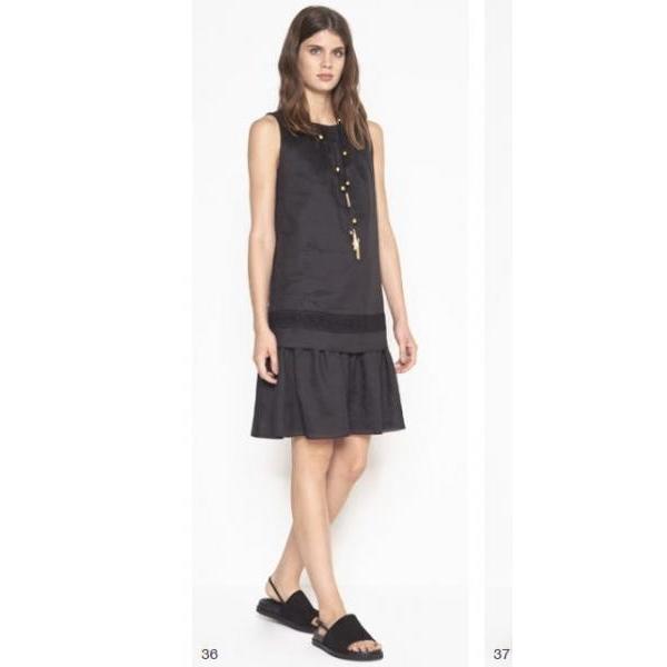 GAIA ラミー素材 レースデザイン ノースリーブワンピース MaxMara STUDIO