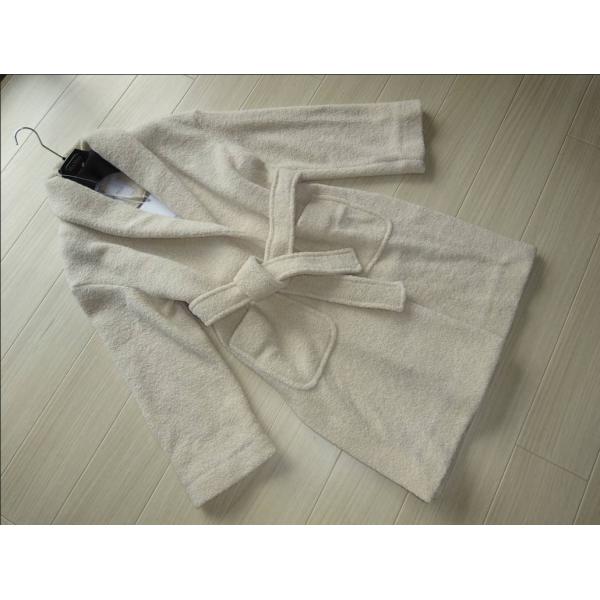 BRAVA サイドスリット ショールカラーコート ライトベージュ MaxMara LEISURE