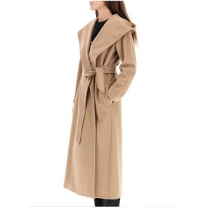 BDANTON-06  フード付 ロングローブコート キャメル MaxMara STUDIO