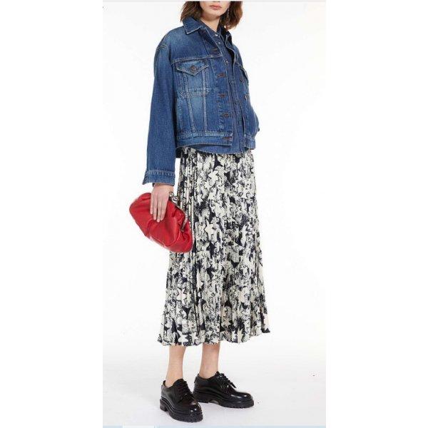 PAGANO ステラ柄プリント プリーツスカート MaxMara WEEKEND