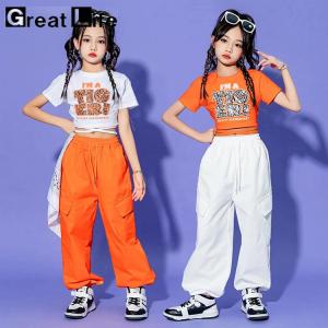 かっこいい キッズダンス衣装 リボントップス ...の詳細画像2