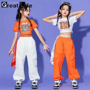 かっこいい キッズダンス衣装 リボントップス ...の詳細画像3