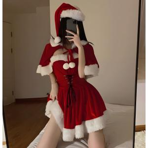 サンタコス レディース クリスマスワンピース 3...の商品画像