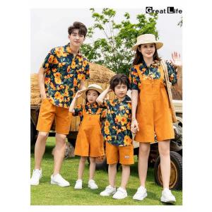ペア 親子 ペアルック 可愛い おしゃれ 夏服...の詳細画像1