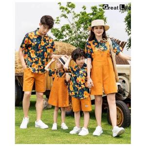 ペア 親子 ペアルック 可愛い おしゃれ 夏服...の詳細画像3