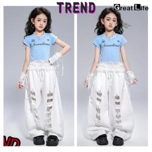 水色 Tシャツ ライトブルー トップス 子供 ...の詳細画像5