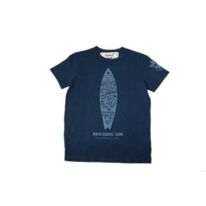 SUNSET SURF サンセットサーフ メンズ 半袖 Ｔシャツ「ビーチボーイズ」 デッドネイビー　あすつく｜greatblue