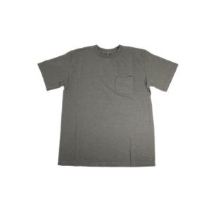 GOOD ON グッドオン 半袖 ショートスリーブ  オーガニックコットンポケットTシャツ グリーン...