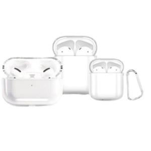 air pods ケース 透明 エアーポッズ クリア色 色無し air pods pro エアーポッ...