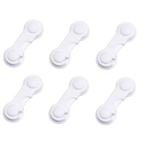 チャイルドロック ドアストッパー 6個セット 赤...の商品画像