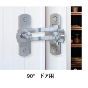 ドア 鍵 後付け 室内 90度 直角 ドア留め...の詳細画像4