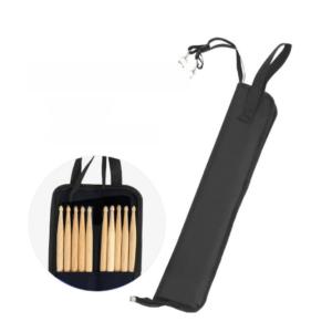 マイバチ 専用 ケース 革製 ブラック 38cm 2本 収納可能 高級 太鼓