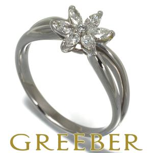 ダイヤ 0.50ct フラワー リング Pt900  GENJ 限界値下げ品｜greeber01